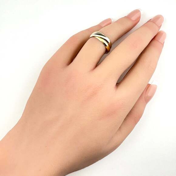 CARTIER Gold Trinity Ring - Picture 4 of 5